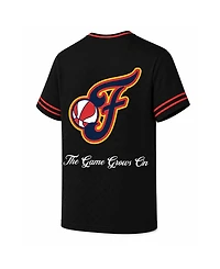 Round21 Men's Black Indiana Fever Soccer Jersey