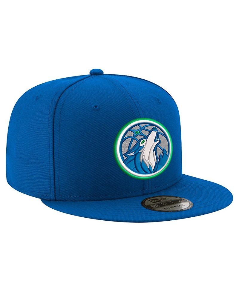 New Era Men's Blue Minnesota Timberwolves 9FIFTY Snapback Hat
