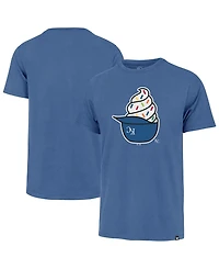 '47 Brand Men's Royal Kansas City Royals Ice Cream Helmet Franklin T-Shirt