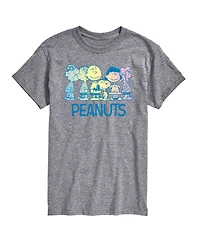 Airwaves Men's Peanuts Rainbow Graphic T-Shirt