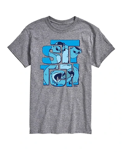 Airwaves Men's Lilo & Stitch Handstand Graphic T-Shirt