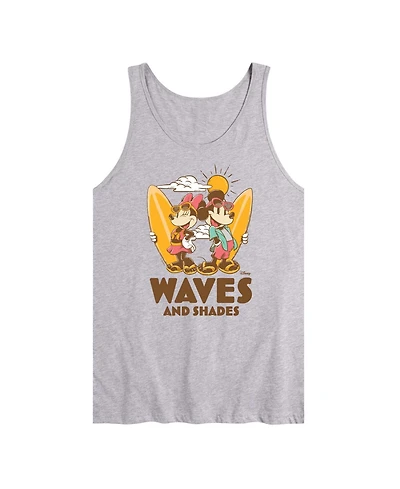Airwaves Men's Disney Waves And Shades Graphic Tank Top