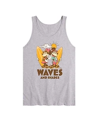 Airwaves Men's Disney Waves And Shades Graphic Tank Top