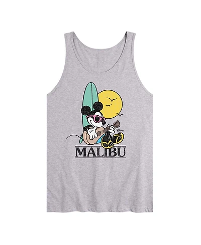 Airwaves Men's Disney Mickey Malibu Beach Graphic Tank Top