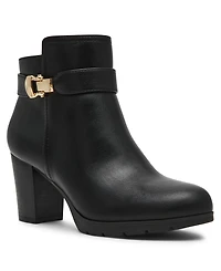 Anne Klein Women's Reins Zipper Dress Booties