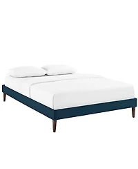 Modway Sharon Fabric Full Bed Frame with Squared Tapered Legs