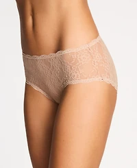 b.tempt'd Women's by Wacoal Full Coverage Floral Lace Hipster Panties