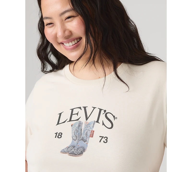 Levi's Plus Crewneck Short-Sleeve T-Shirt