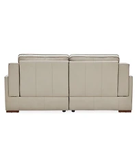 Aspen 2 Pm 2-Piece Leather Sofa Set (Laf Recliner, Raf Recliner), Macy's Exclusive