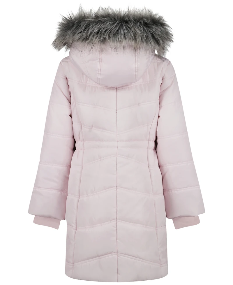 Calvin Klein Girls' 7-16 Aerial Puffer Jacket