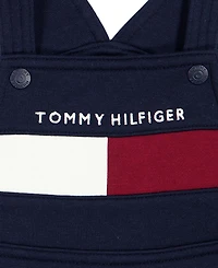 Tommy Hilfiger Baby Boys' Stripe Bodysuit and Overall, 2-Piece Set