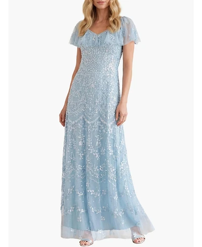 Needle & Thread Women's Freya V-Neck Gown