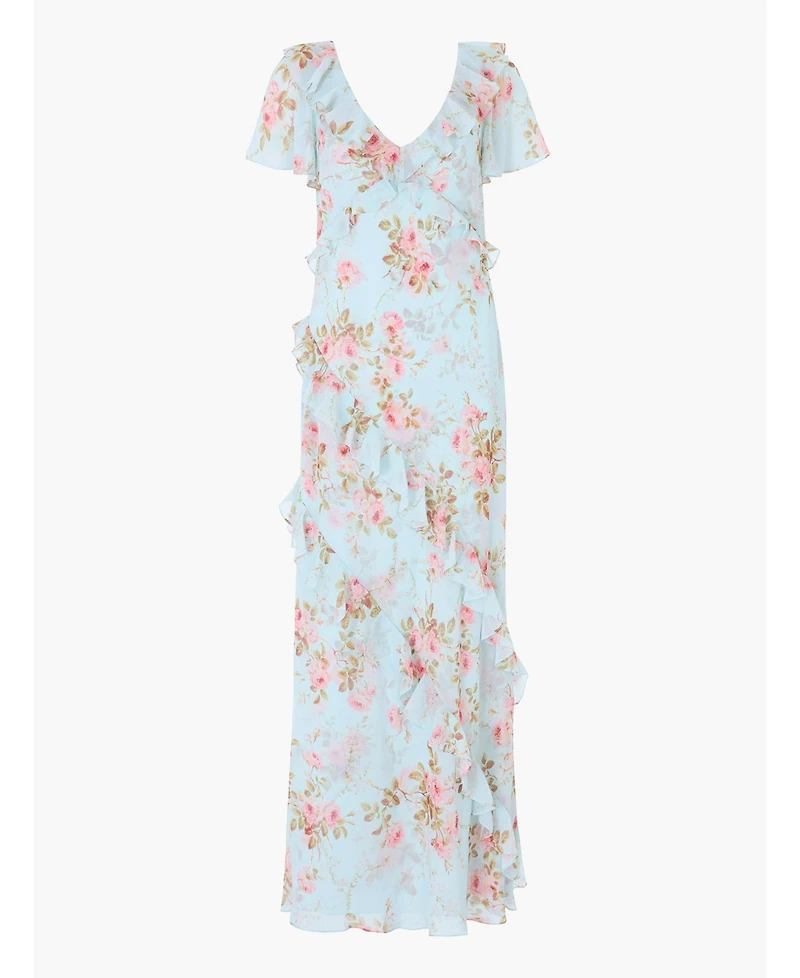 Needle & Thread Women's Summer s Rose Georgette V-neck Gown