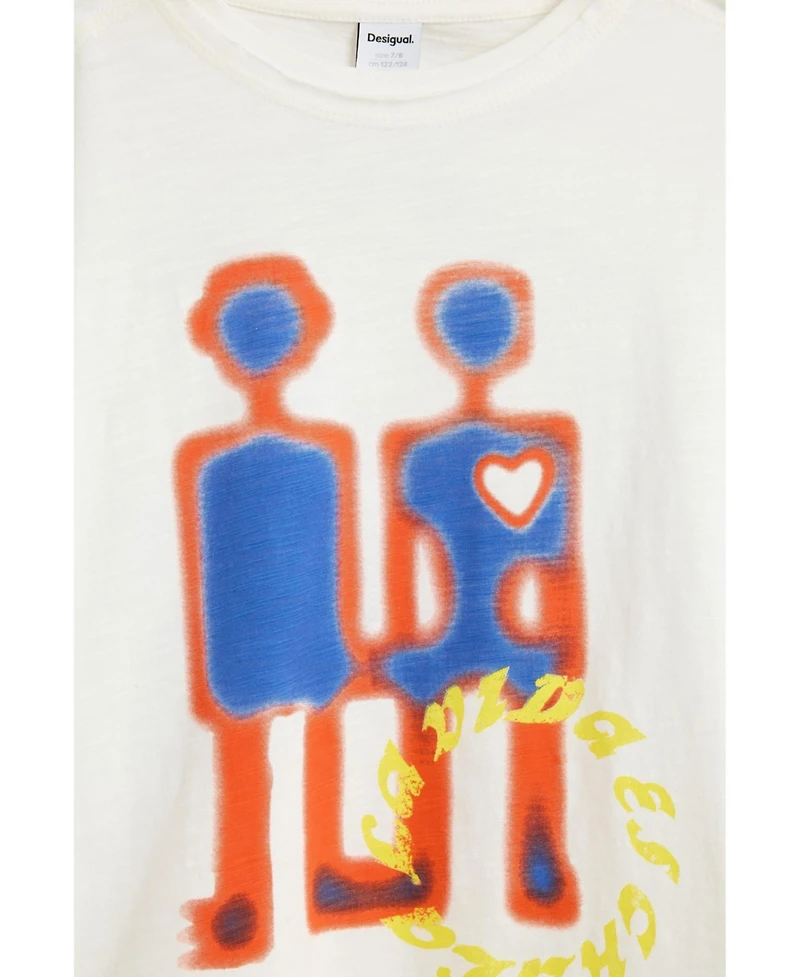 Desigual Boys's (3-14) Printed T-shirt with robots