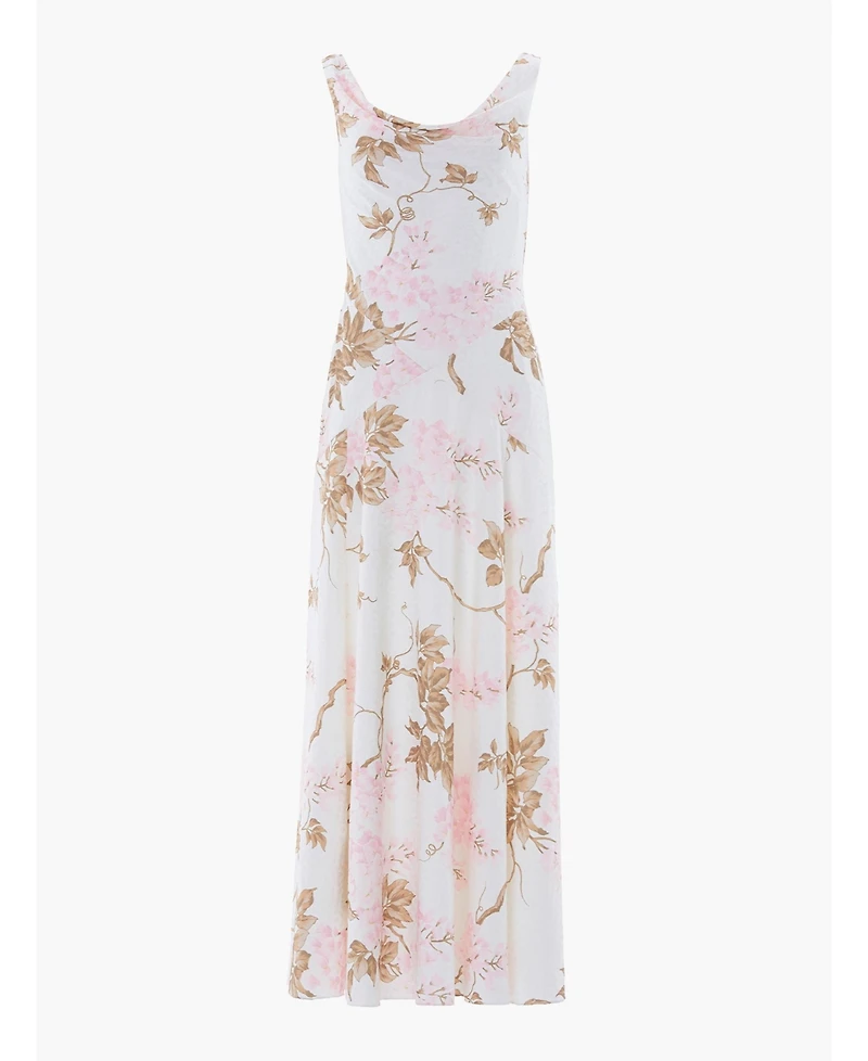 Needle & Thread Women's Wisteria Jacquard Cowl Neck Gown