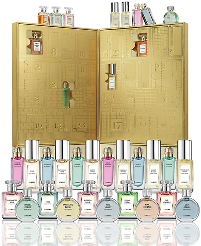 Lovery 24-Pc. Perfume Advent Calendar Set - Limited Edition Premium Eau de Parfum Gift Set