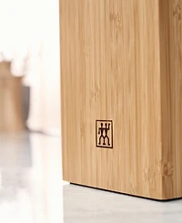 Zwilling Bamboo Bristle Knife Storage Block