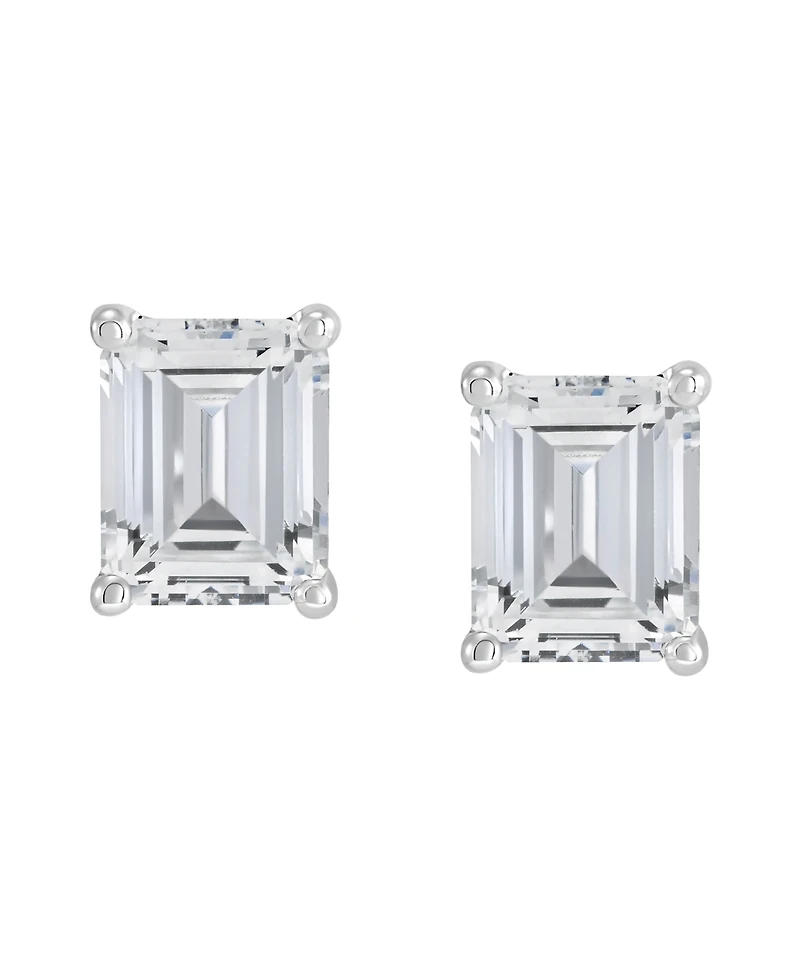Macy's Igi Certified Lab-Grown Diamond Stud Earrings (1 ct. t.w.) in 14k White Gold