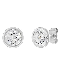 Macy's Igi Certified Lab-Grown Diamond Stud Earrings (2 ct. t.w.) in 14k White Gold