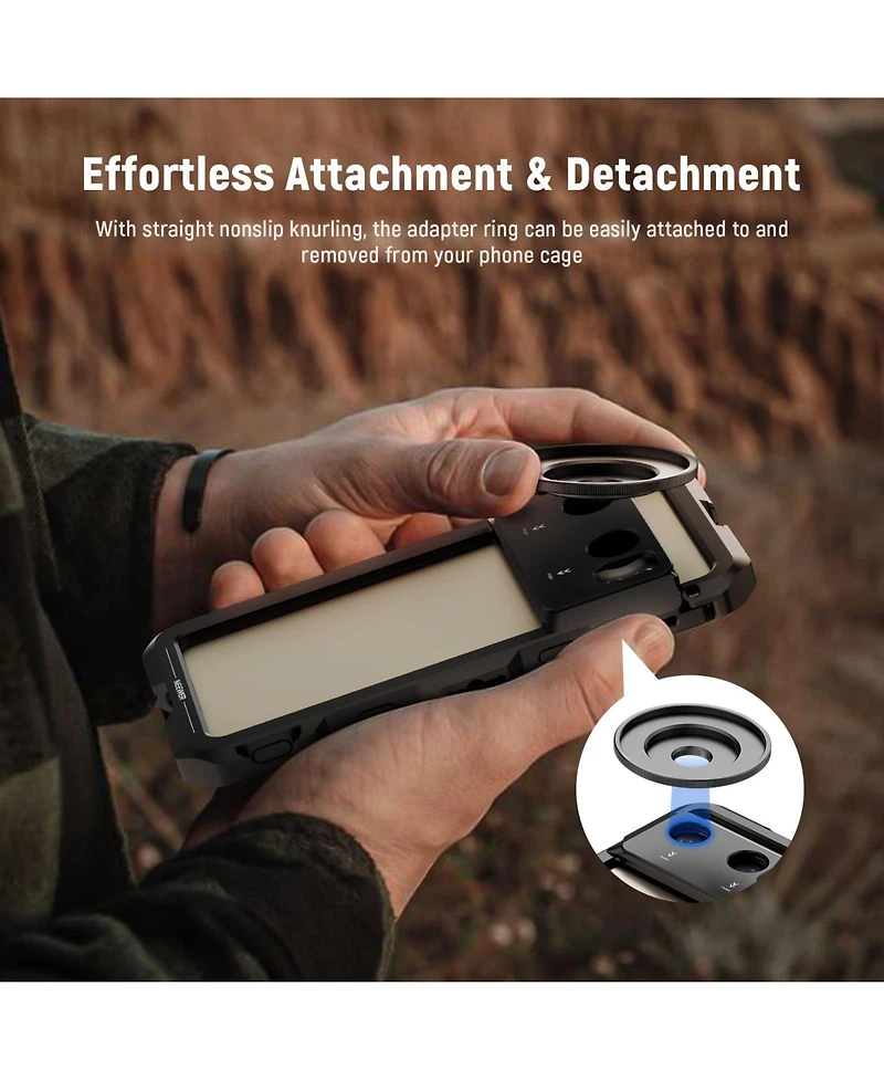 Neewer PA062 Camera Lens Accessory for select iPhone models