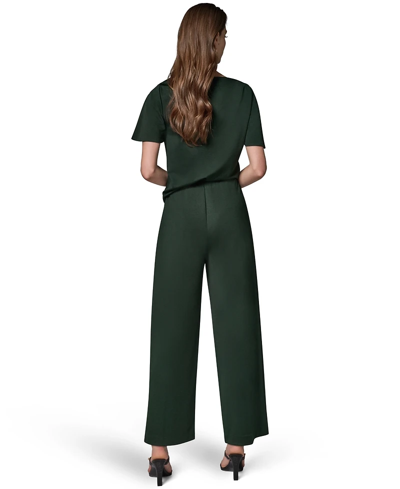 Donna Karan New York Women's Wide-Leg Pull-On Pants