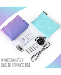 gaomon Sensory Swing Dual-Layer Therapy Swing for Autism, Adhd and Sensory Needs, Calming Hug Effect, 360degree(s) Swivel, Indoor/Outdoor Use