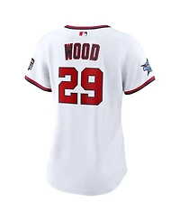 Nike Women's 2026 All-Star Game Washington Nationals James Wood White Replica Jersey
