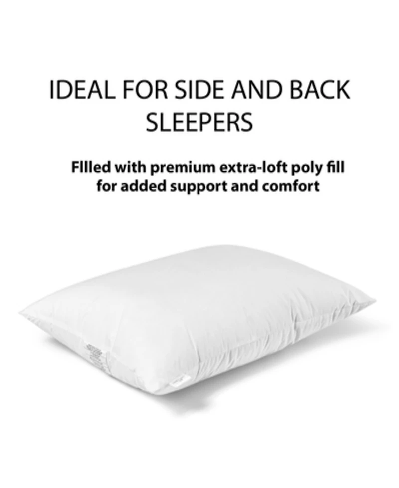 Sanctuary 2-Pack Pinstripe Embossed Jumbo Pillow, Standard