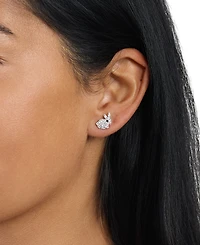 Macy's Crystal Pave Bunny Stud Earrings