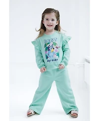 Bluey Toddler Boy or Girl (2T-4T) 2-Piece Fleece Sweatshirt and Pants Set