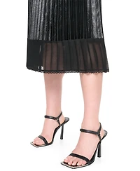 Dkny Women's Scoop Neck Sleeveless Midi Dress