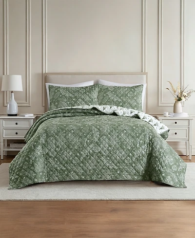 Lenox Pinecone Winter 2-Piece Quilt Set, Twin
