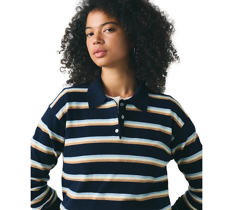 Levi's Women's Long-Sleeve Polo Sweater