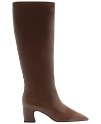 Arezzo Women's Julie Mid Block Heel Knee Boots