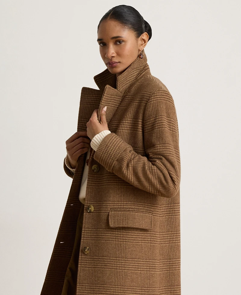 Lauren Ralph Women's Wool Reefer Coat