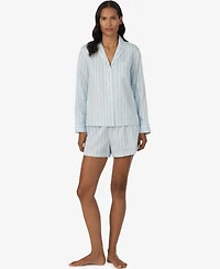 Lauren Ralph Women's Long-Sleeve Pajama Set