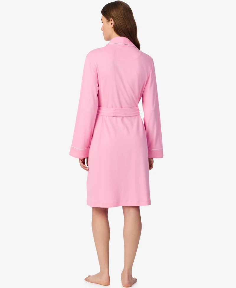 Lauren Ralph Women's Long-Sleeve Short Robes