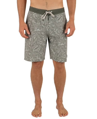 Hurley Men's Floral 4-Way Stretch Quick Dry Swim Shorts