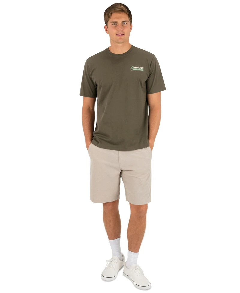 Hurley Men's Logo Artwork Regular-Fit T-Shirt