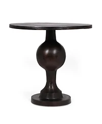 Boyel Living 3-Piece Round Dining Set, Upholstered Chairs with Metal Legs, Modern Kitchen Table for 2
