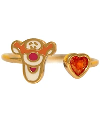 Girls Crew Crystal Disney Tigger Adjustable Ring