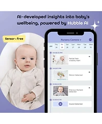 Hubble Connected SkyVision Ai with Adjustable Crib Mount