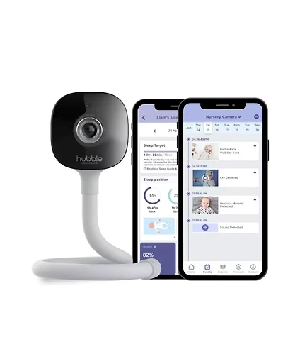 Hubble Connected GoBaby Ai Cam 2K Uhd Baby Smart Monitor with Ehanced Features