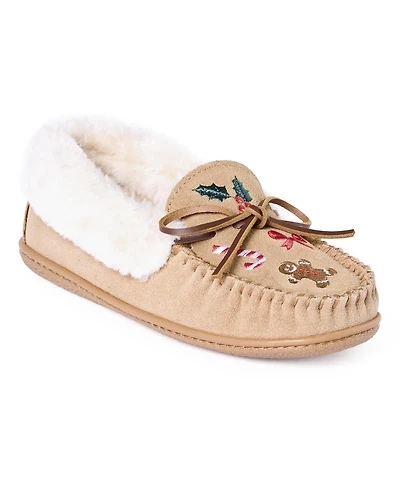 Minnetonka Women's Camp Collar Moc Slipper