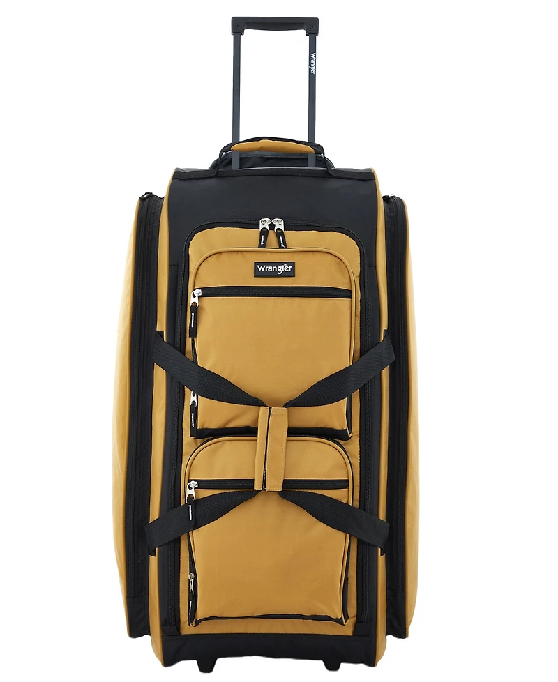 Wrangler Multi-Pocket Large Upright Rolling Duffel