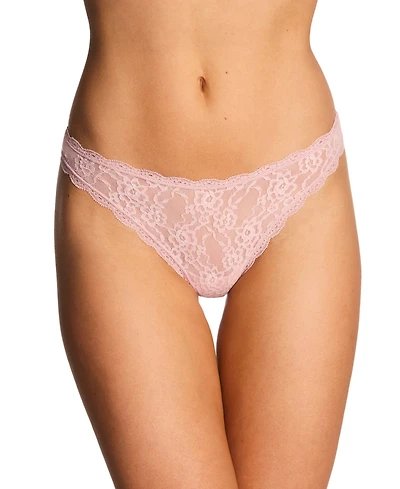 b.tempt'd Women's by Wacoal Little Coverage Floral Lace Thongs