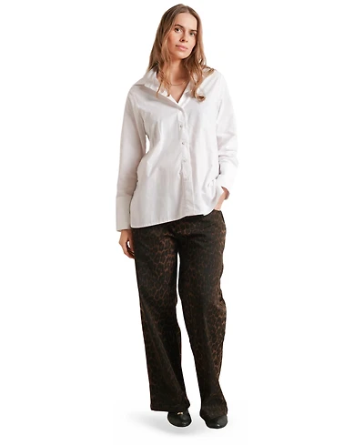 Nom Maternity Slouch Under the Belly Denim