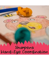 Loopy Hues Bendable and 3D Shaped Crayons