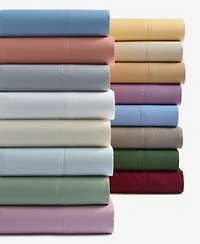Charter Club Solid 550 Thread Count 100 Cotton Sheet Sets Exclusively At Macys