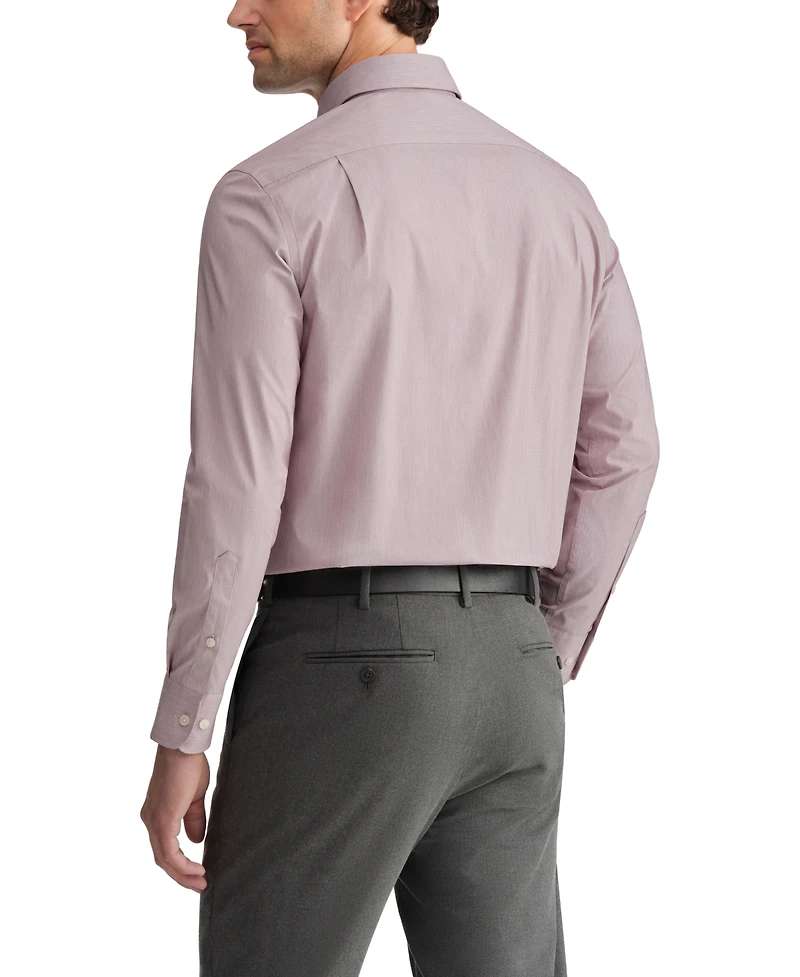 Tommy Hilfiger Men's Regular-Fit Button-Down Collar Dress Shirt